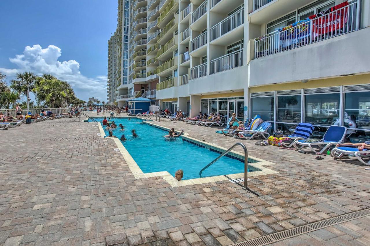 Oceanfront North Myrtle Beach Gem Pools Access! Bagian luar foto