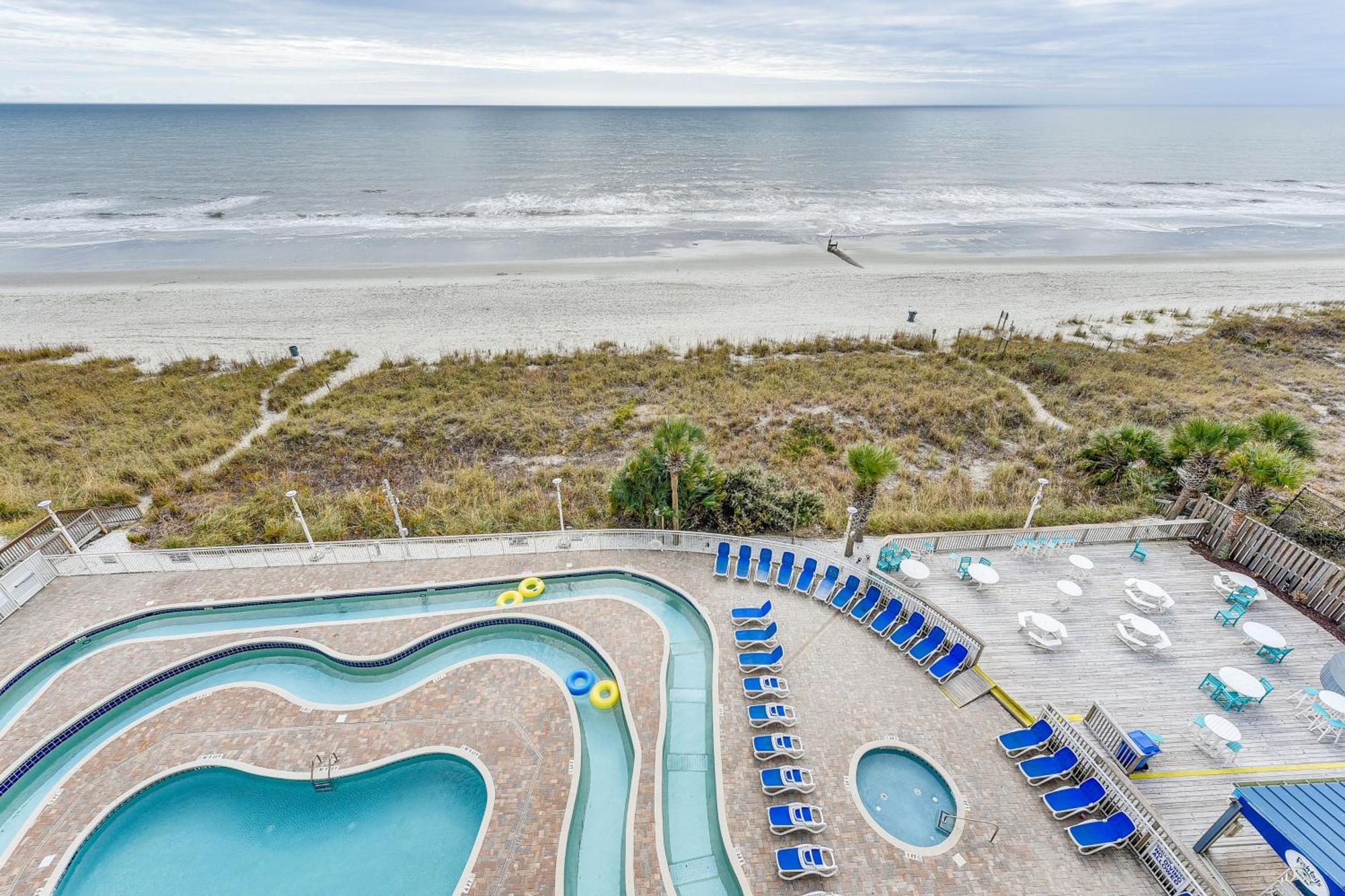 Oceanfront North Myrtle Beach Gem Pools Access! Bagian luar foto